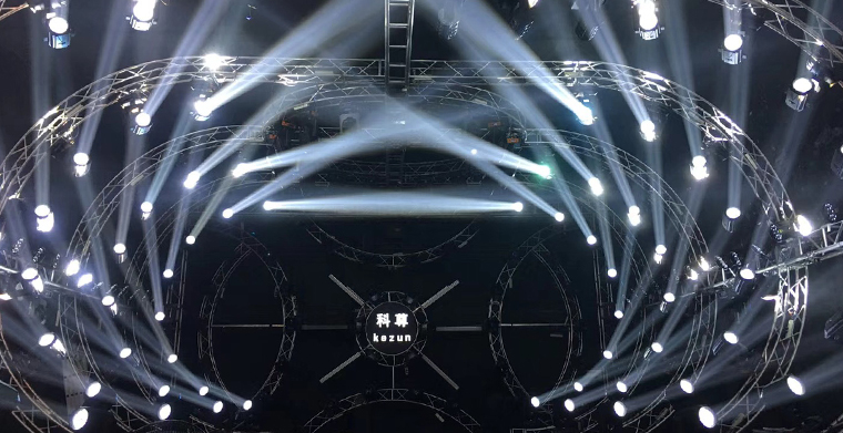 平博舞台灯光工厂百万级工程演示展厅正式启用